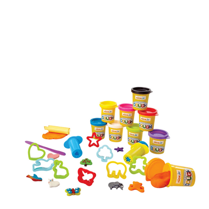 Nickelodeon Dough LotsOf Pots withAccessories 9x56g