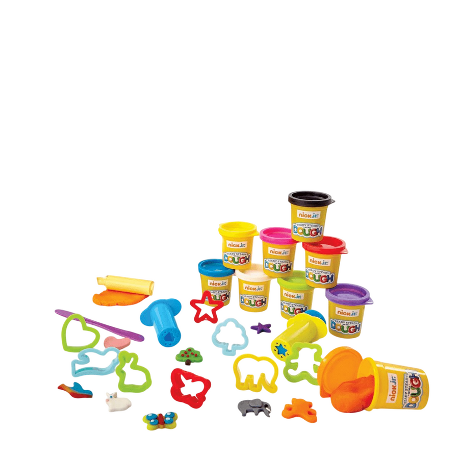 Nickelodeon Dough LotsOf Pots withAccessories 9x56g