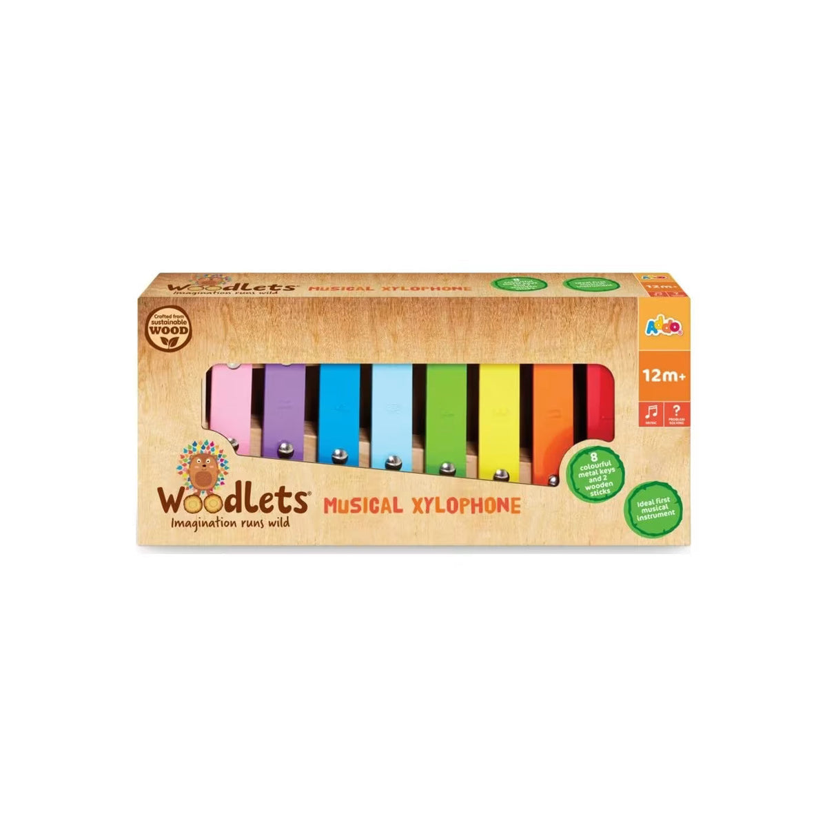 Woodlets Musical Xylophone Toys for Baby